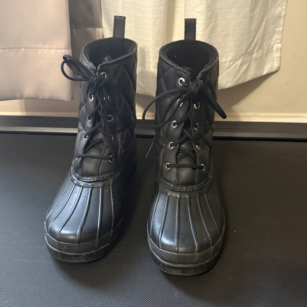 Sperry Black Winter & Rain Boots
